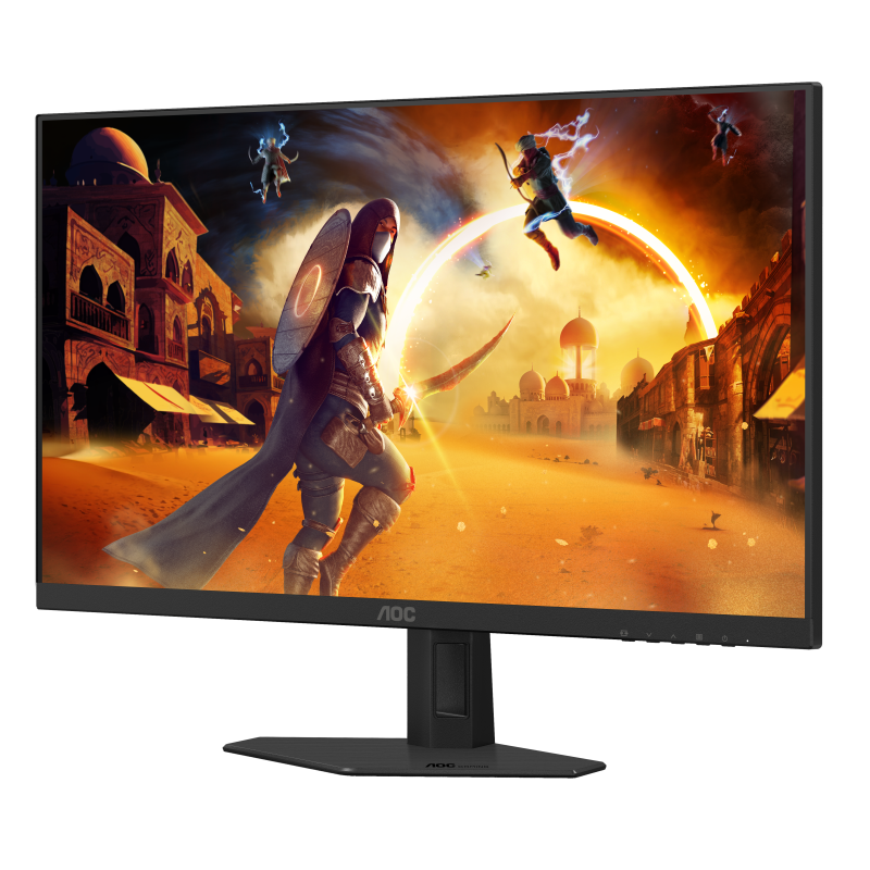 AOC G4 27G4HRE LED Monitor Gaming Plano, 68,6 cm (27"), 1920 x 1080 pixels Full HD, 200Hz, HDMI, DisplayPort, Altifalantes Integrados, Preto - 4038986183000