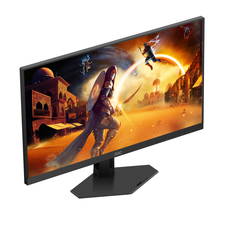 AOC G4 27G4HRE LED Monitor Gaming Plano, 68,6 cm (27"), 1920 x 1080 pixels Full HD, 200Hz, HDMI, DisplayPort, Altifalantes Integrados, Preto - 4038986183000