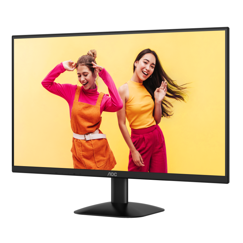 AOC B3 Q27B35E LED Monitor Profissional Plano, 68,6 cm (27"), 2560 x 1440 pixels Quad HD, 75Hz, HDMI, DisplayPort, Preto - 4038986183062