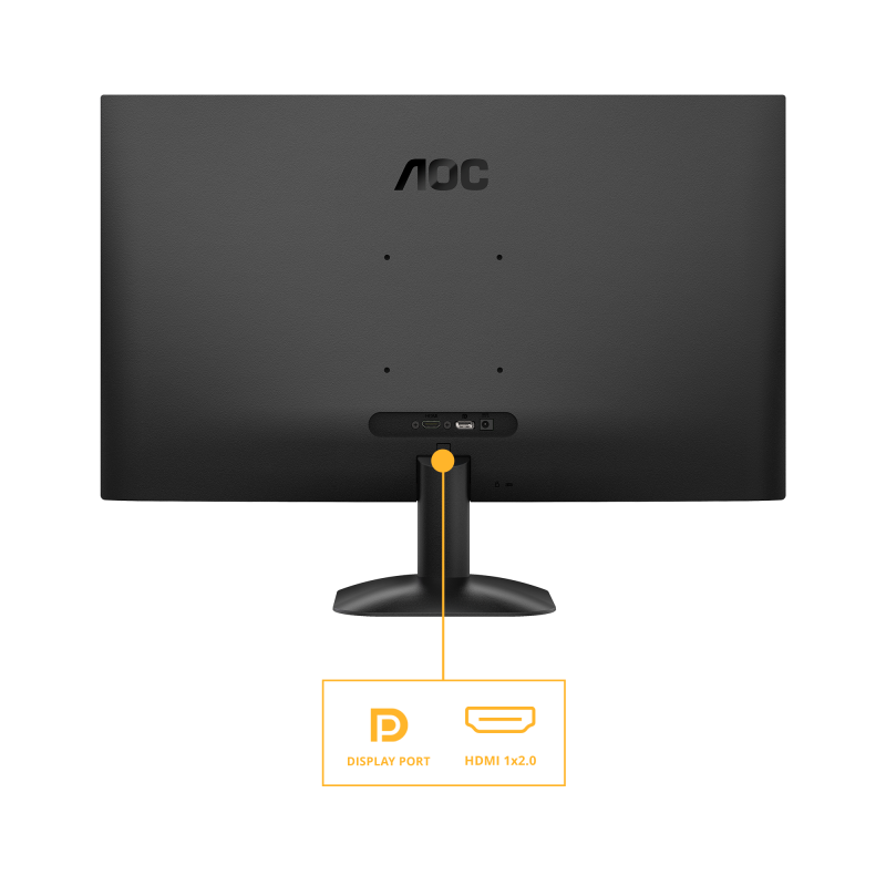 AOC B3 Q27B35S3 LED Monitor Plano, 68,6 cm (27"), 2560 x 1440 pixels Quad HD, 120Hz, USB-C, DisplayPort, HDMI, Preto - 4038986182768