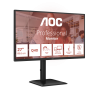 AOC E4 Q27E4CV LED Monitor Profissional Plano, 68,6 cm (27"), 2560 x 1440 pixels Quad HD, 120Hz, USB-C, DisplayPort, HDMI, Ajuste de Altura, Pivot, Altifalantes Integrados, Preto - 4038986182829