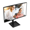 AOC E4 Q27E4CV LED Monitor Profissional Plano, 68,6 cm (27"), 2560 x 1440 pixels Quad HD, 120Hz, USB-C, DisplayPort, HDMI, Ajuste de Altura, Pivot, Altifalantes Integrados, Preto - 4038986182829
