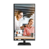 AOC E4 Q27E4CV LED Monitor Profissional Plano, 68,6 cm (27"), 2560 x 1440 pixels Quad HD, 120Hz, USB-C, DisplayPort, HDMI, Ajuste de Altura, Pivot, Altifalantes Integrados, Preto - 4038986182829