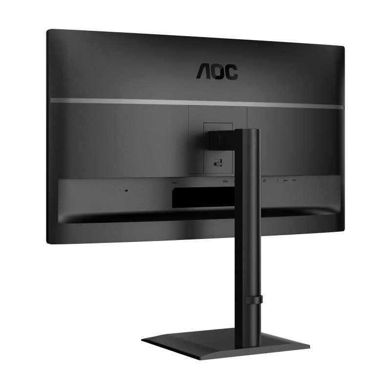 AOC E4 Q27E4CV LED Monitor Profissional Plano, 68,6 cm (27"), 2560 x 1440 pixels Quad HD, 120Hz, USB-C, DisplayPort, HDMI, Ajuste de Altura, Pivot, Altifalantes Integrados, Preto - 4038986182829