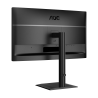 AOC E4 Q27E4CV LED Monitor Profissional Plano, 68,6 cm (27"), 2560 x 1440 pixels Quad HD, 120Hz, USB-C, DisplayPort, HDMI, Ajuste de Altura, Pivot, Altifalantes Integrados, Preto - 4038986182829