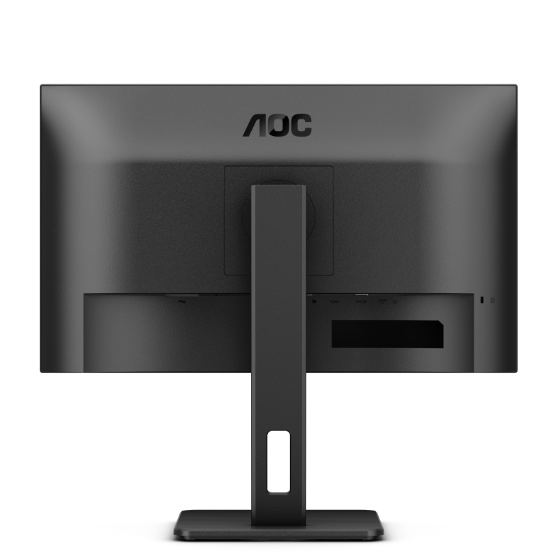 AOC E3 24E3QAF IPS Monitor Plano, 60,5 cm (23.8"), 1920 x 1080 pixels Full HD, 100Hz, USB-C, DisplayPort, HDMI, Ajuste de Altura, Pivot, Altifalantes Integrados, Preto - 4038986141253