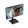 AOC 24E4U LED Monitor Profissional Plano, 60,5 cm (23,8"), 1920 x 1080 pixels Full HD, 120Hz, HDMI, DisplayPort, Ajuste de Altura, Pivot, Altifalantes Integrados, Preto - 4038986142779