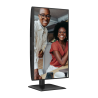 AOC 24E4U LED Monitor Profissional Plano, 60,5 cm (23,8"), 1920 x 1080 pixels Full HD, 120Hz, HDMI, DisplayPort, Ajuste de Altura, Pivot, Altifalantes Integrados, Preto - 4038986142779