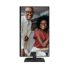 AOC 24E4U LED Monitor Profissional Plano, 60,5 cm (23,8"), 1920 x 1080 pixels Full HD, 120Hz, HDMI, DisplayPort, Ajuste de Altura, Pivot, Altifalantes Integrados, Preto - 4038986142779