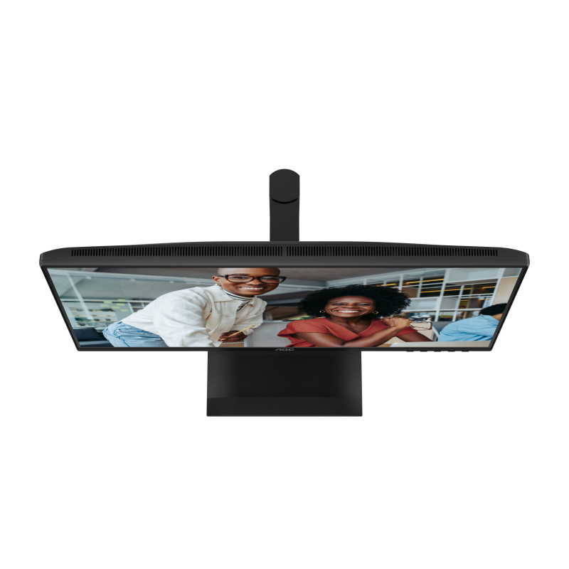AOC 24E4U LED Monitor Profissional Plano, 60,5 cm (23,8"), 1920 x 1080 pixels Full HD, 120Hz, HDMI, DisplayPort, Ajuste de Altura, Pivot, Altifalantes Integrados, Preto - 4038986142779