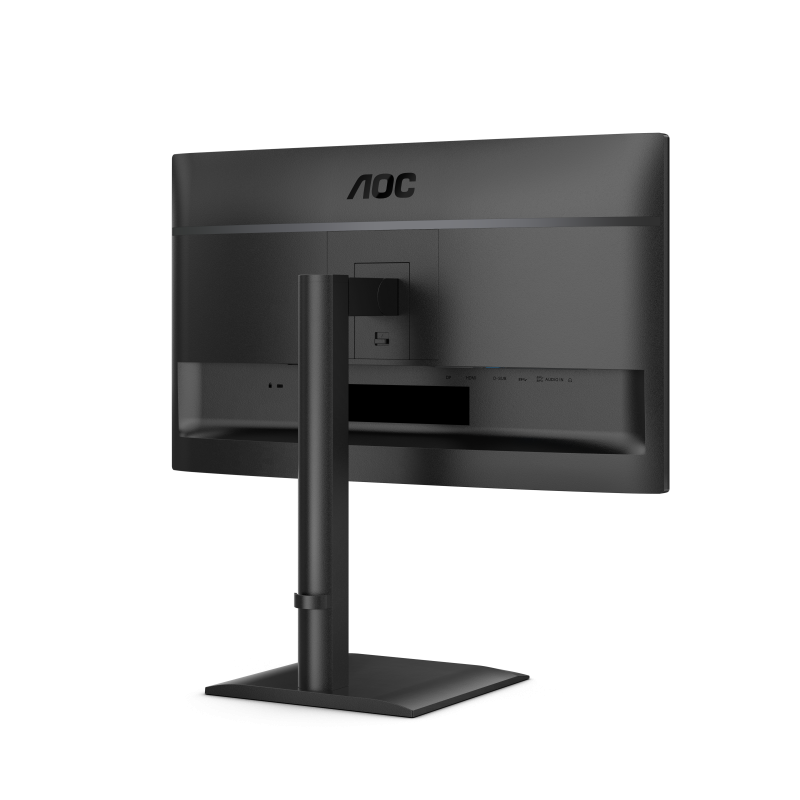AOC 24E4U LED Monitor Profissional Plano, 60,5 cm (23,8"), 1920 x 1080 pixels Full HD, 120Hz, HDMI, DisplayPort, Ajuste de Altura, Pivot, Altifalantes Integrados, Preto - 4038986142779