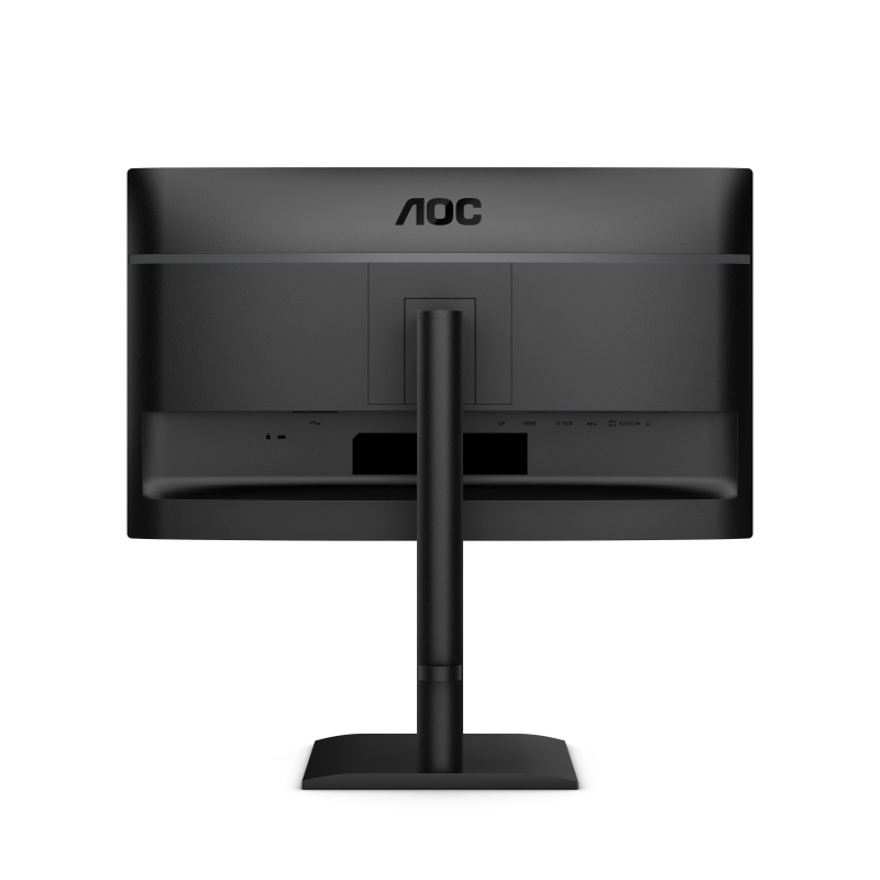 AOC 24E4U LED Monitor Profissional Plano, 60,5 cm (23,8"), 1920 x 1080 pixels Full HD, 120Hz, HDMI, DisplayPort, Ajuste de Altura, Pivot, Altifalantes Integrados, Preto - 4038986142779