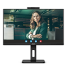 AOC Q27P3QW IPS Monitor Profissional Plano, 68,6 cm (27"), 2560 x 1440 pixels Quad HD, 100Hz, USB-C, DisplayPort, HDMI, Táctil, Ajuste de Altura, Pivot, Altifalantes Integrados, Preto - 4038986180764