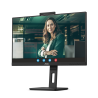 AOC Q27P3QW IPS Monitor Profissional Plano, 68,6 cm (27"), 2560 x 1440 pixels Quad HD, 100Hz, USB-C, DisplayPort, HDMI, Táctil, Ajuste de Altura, Pivot, Altifalantes Integrados, Preto - 4038986180764