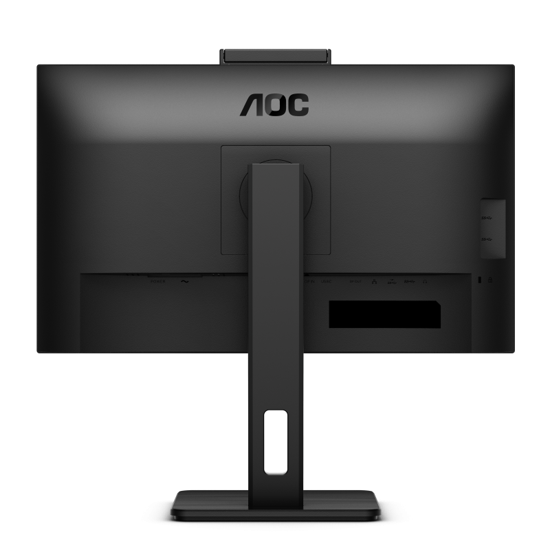 AOC Q27P3QW IPS Monitor Profissional Plano, 68,6 cm (27"), 2560 x 1440 pixels Quad HD, 100Hz, USB-C, DisplayPort, HDMI, Táctil, Ajuste de Altura, Pivot, Altifalantes Integrados, Preto - 4038986180764