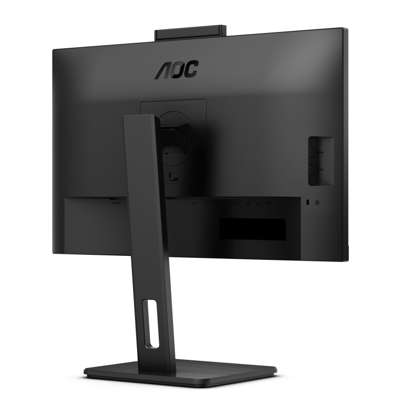 AOC Q27P3QW IPS Monitor Profissional Plano, 68,6 cm (27"), 2560 x 1440 pixels Quad HD, 100Hz, USB-C, DisplayPort, HDMI, Táctil, Ajuste de Altura, Pivot, Altifalantes Integrados, Preto - 4038986180764