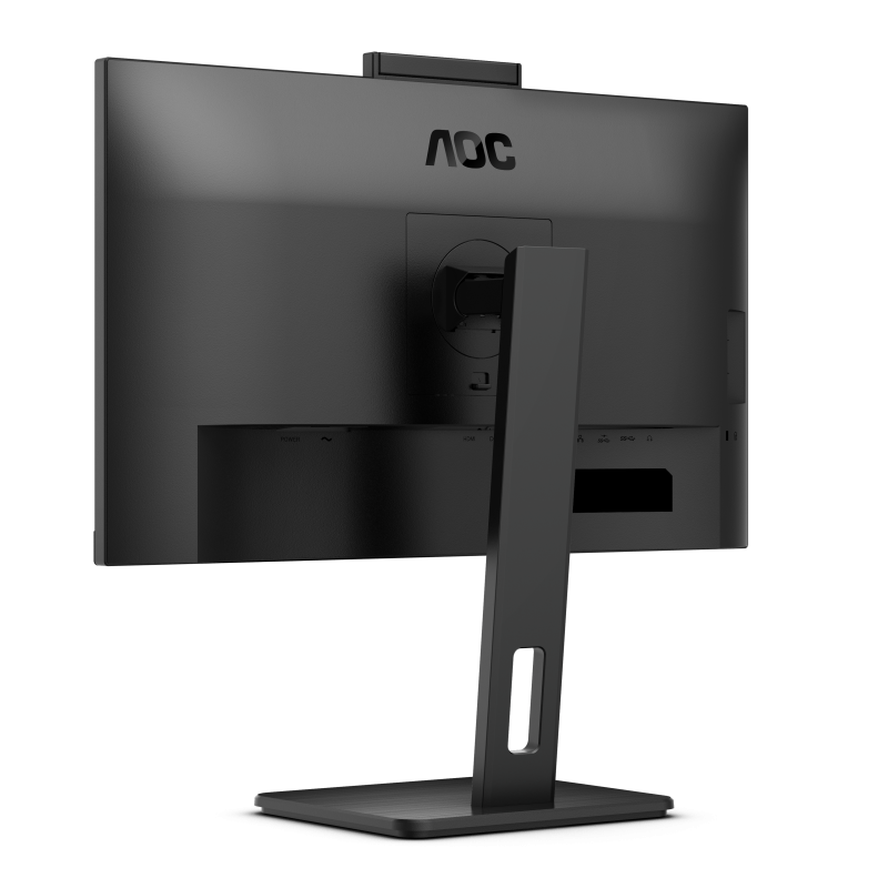 AOC Q27P3QW IPS Monitor Profissional Plano, 68,6 cm (27"), 2560 x 1440 pixels Quad HD, 100Hz, USB-C, DisplayPort, HDMI, Táctil, Ajuste de Altura, Pivot, Altifalantes Integrados, Preto - 4038986180764