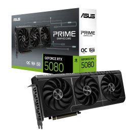ASUS PRIME GeForce RTX 5080 OC Placa Gráfica 16GB GDDR7 256-bit PCIe 5.0 - 90YV0LX0-M0NA00 - 4711387837788