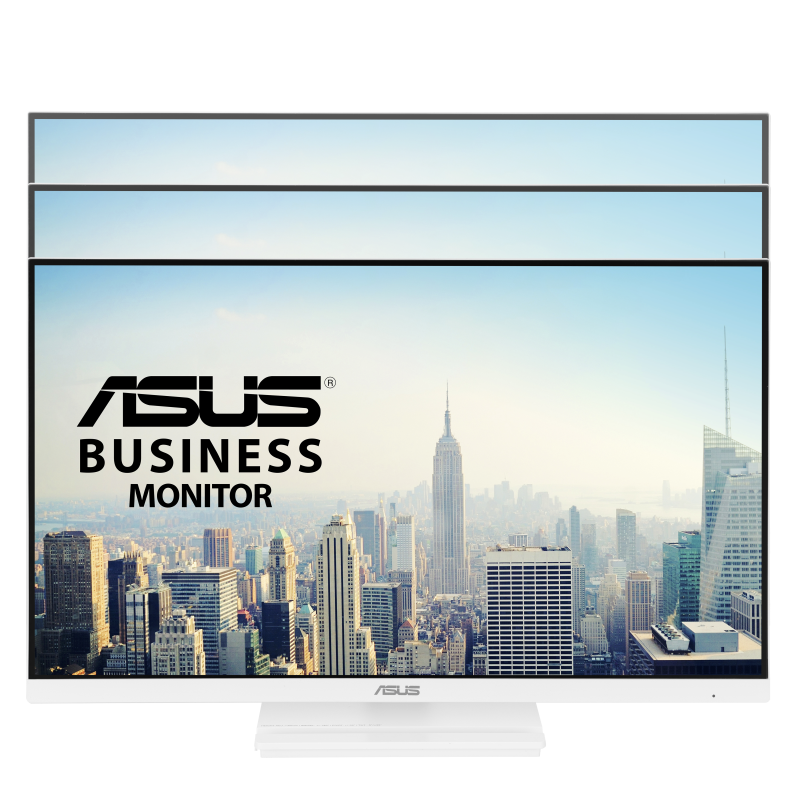 ASUS VA279QGS-W LCD Monitor Profissional Plano, 68,6 cm (27"), 1920 x 1080 pixels Full HD, 120Hz, HDMI, DisplayPort, Ajuste de Altura, Pivot, Altifalantes Integrados, Branco - 90LM04J2-B01171 - 4711636252119
