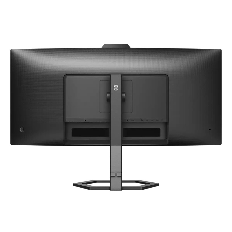 Philips 5000 series 34E1C5600HE LED Monitor Profissional Curvo, 86,4 cm (34"), 3440 x 1440 pixels 4K Ultra HD, 100Hz, HDMI, DisplayPort, Ajuste de Altura, Altifalantes Integrados, Webcam, Preto - 34E1C5600HE/00 - 8712581783464