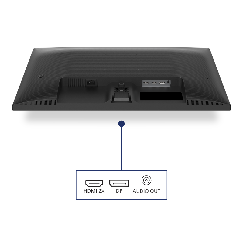 Philips 27E1N1800A LED Monitor Profissional Plano, 68,6 cm (27"), 3840 x 2160 pixels 4K Ultra HD, 60Hz, HDMI, DisplayPort, Altifalantes Integrados, Preto - 27E1N1800A/00 - 8712581805715