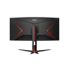 AOC G2 CU34G2XP VA Monitor Gaming Curvo, 86,4 cm (34"), 3440 x 1440 pixels UltraWide Quad HD, 180Hz, USB-C, DisplayPort, HDMI, Ajuste de Altura, Giratório, Preto - CU34G2XP/BK - 4038986111331