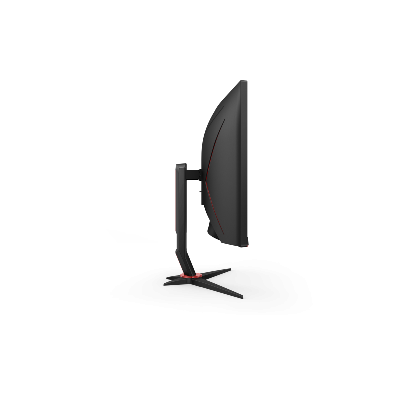 AOC G2 CU34G2XP VA Monitor Gaming Curvo, 86,4 cm (34"), 3440 x 1440 pixels UltraWide Quad HD, 180Hz, USB-C, DisplayPort, HDMI, Ajuste de Altura, Giratório, Preto - CU34G2XP/BK - 4038986111331