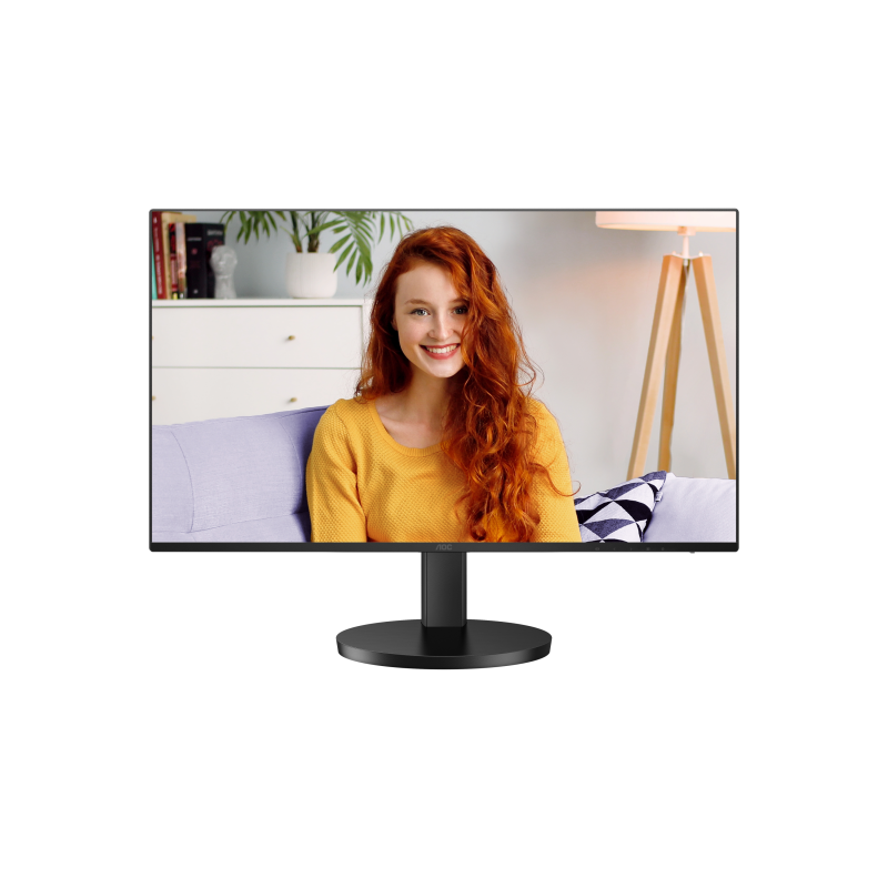 AOC B3 27B3CF2 LED Monitor Profissional Plano, 68,6 cm (27"), 1920 x 1080 pixels Full HD, 120Hz, USB-C, HDMI, Ajuste de Altura, Altifalantes Integrados, Preto - 4038986181457