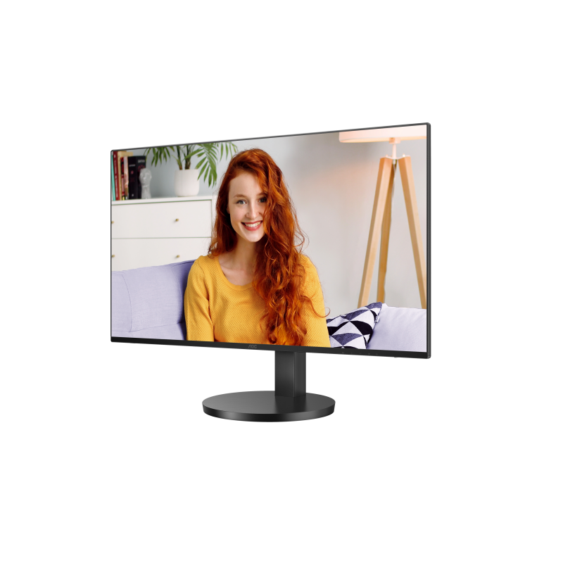 AOC B3 27B3CF2 LED Monitor Profissional Plano, 68,6 cm (27"), 1920 x 1080 pixels Full HD, 120Hz, USB-C, HDMI, Ajuste de Altura, Altifalantes Integrados, Preto - 4038986181457