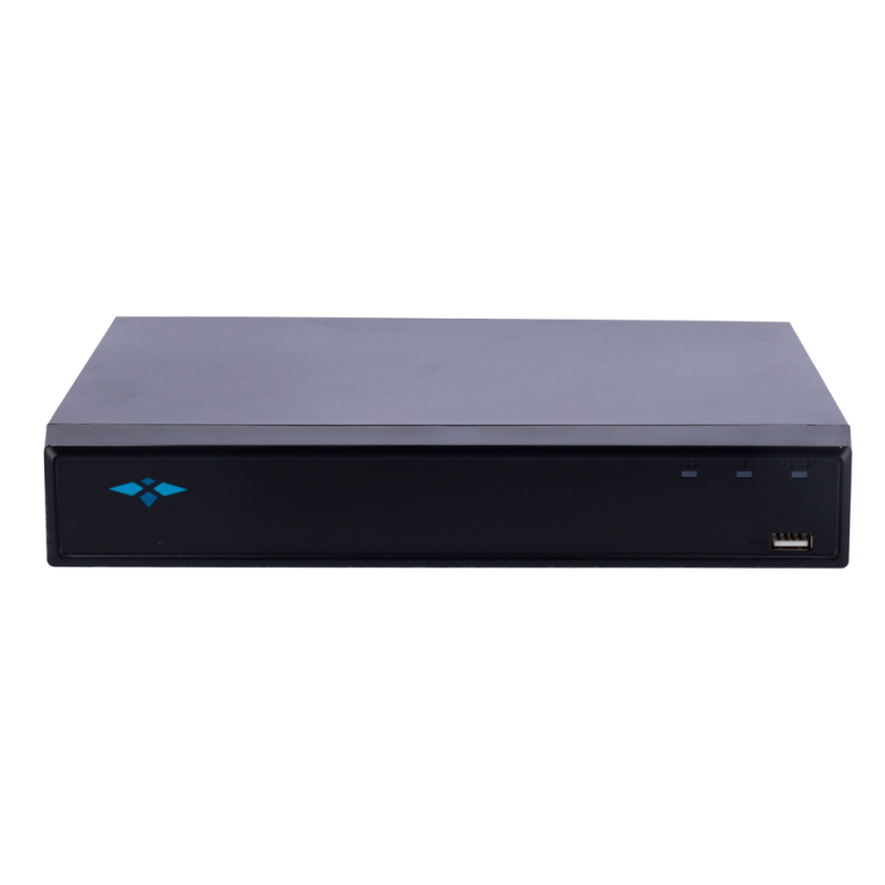 X-Security XS-NVR2104-4P-4AI Gravador NVR, 4 CH, 4 IP, 4 PoE, 12 MP, 80 Mbps, 1 HDD até 10 TB, HDMI Full HD e VGA, IA, WizSense - 8435325475219