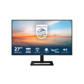 Philips 1000 series 27E1N1600AE LCD Monitor Profissional Plano, 68,6 cm (27"), 2560 x 1440 pixels Quad HD, 100Hz, USB-C, HDMI, Ajuste de Altura, Altifalantes Integrados, Preto - 27E1N1600AE/00 - 8712581804442