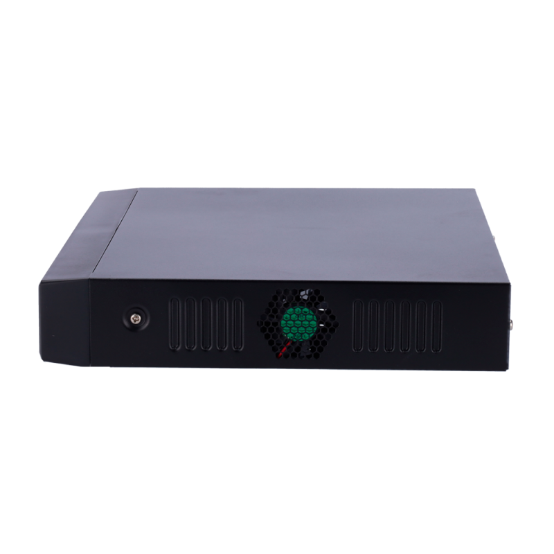 X-Security XS-NVR2104-4P-4AI Gravador NVR, 4 CH, 4 IP, 4 PoE, 12 MP, 80 Mbps, 1 HDD até 10 TB, HDMI Full HD e VGA, IA, WizSense - 8435325475219