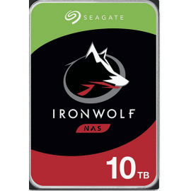 Seagate IronWolf 10TB Disco HDD 10 TB 7200 RPM 256 MB SATA III 3.5" - ST10000VN000 - 0763649141946