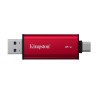 Kingston Technology Dual Portable 2TB Disco Externo SSD 2 TB USB 3.2 USB-C 3D TLC Preto, Vermelho - SPSD/2TB - 0740617352214