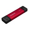 Kingston Technology Dual Portable 2TB Disco Externo SSD 2 TB USB 3.2 USB-C 3D TLC Preto, Vermelho - SPSD/2TB - 0740617352214