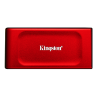 Kingston Technology XS1000 1TB Disco Externo SSD 1 TB USB 3.2 Vermelho - SXS1000R/1000G - 0740617343748