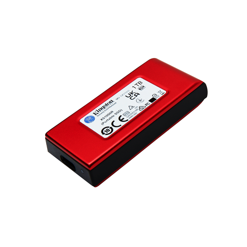 Kingston Technology XS1000 1TB Disco Externo SSD 1 TB USB 3.2 Vermelho - SXS1000R/1000G - 0740617343748