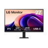 LG 27U631A-B IPS Monitor Plano, 68,6 cm (27"), 2560 x 1440 pixels Quad HD, 100Hz, USB-C, HDMI, Ajuste de Inclinação, Preto - 27U631A-B - 8806096358559