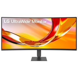 LG 34U640B-B VA Monitor Profissional UltraWide Curvo, 86,4 cm (34"), 3440 x 1440 pixels Wide Quad HD, 144Hz, USB-C, DisplayPort, HDMI, Ajuste de Altura, Preto - 34U640B-B.AEU - 8806096743171