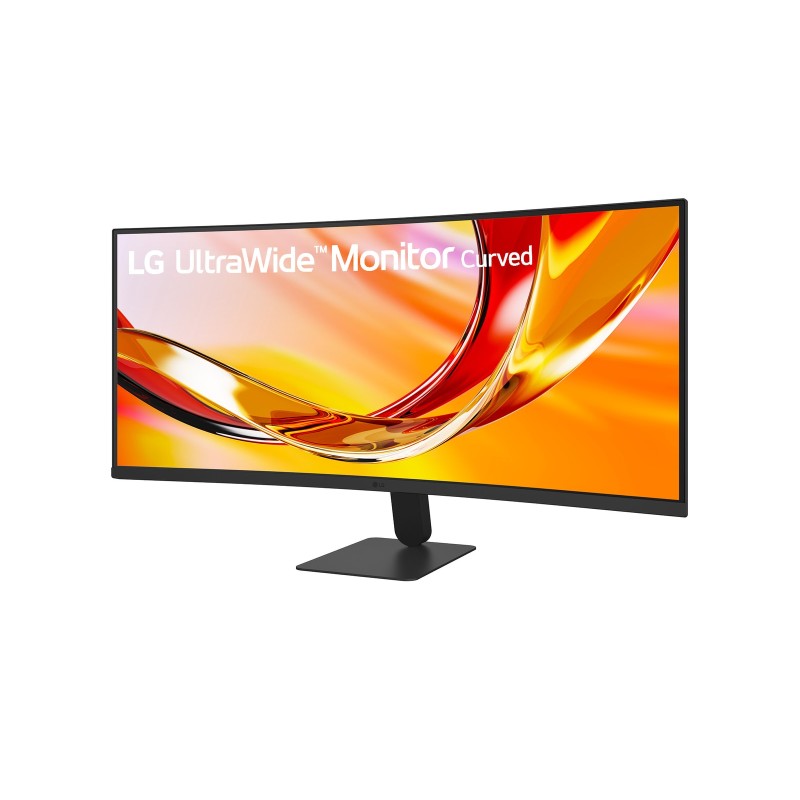 LG 34U601B-B Monitor Profissional UltraWide Curvo, 86,4 cm (34"), 3440 x 1440 pixels Dual WQHD, 120Hz, HDMI, DisplayPort, Ajuste de Altura, Preto - 34U601B-B.AEUQ - 8806096719312