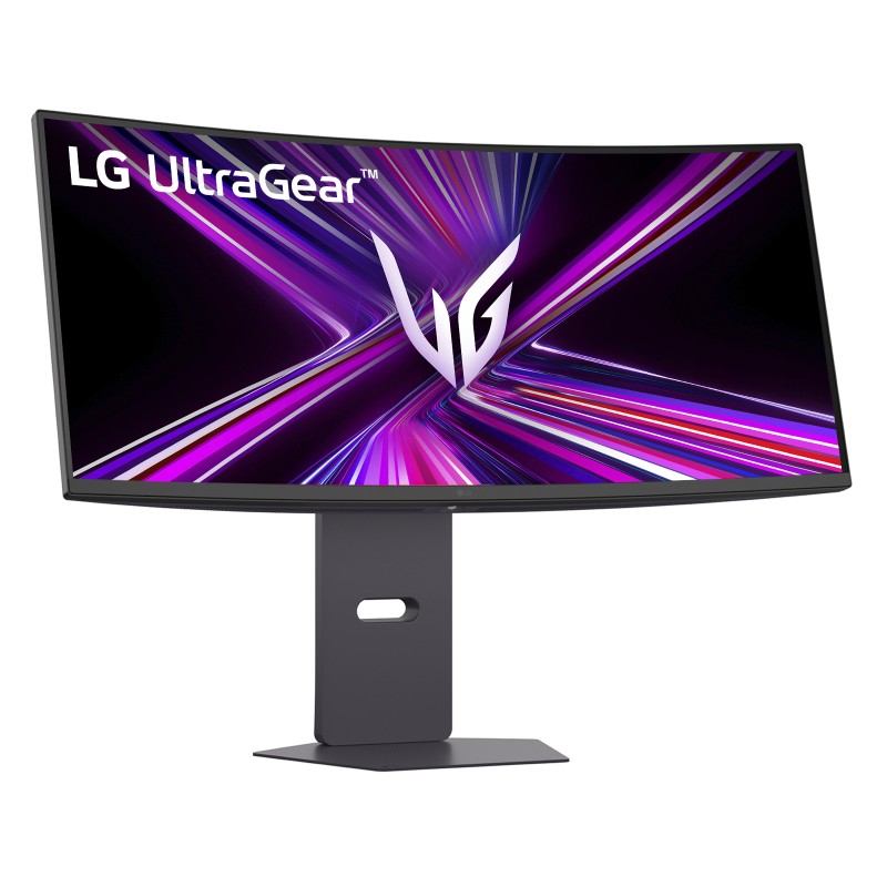 LG 34G600A-B VA Monitor Gaming UltraGear Curvo, 86,4 cm (34"), 3440 x 1440 pixels Wide Quad HD, 160Hz, DisplayPort, HDMI, Ajuste de Altura, Altifalantes Integrados, Preto - 34G600A-B.AEU - 8806096483992