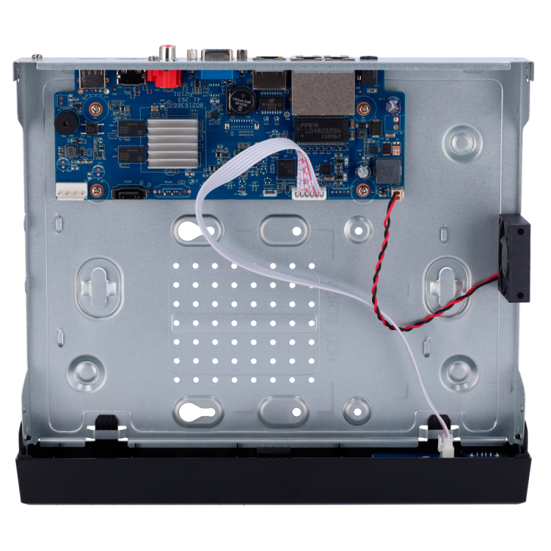 X-Security XS-NVR2104-4P-4AI Gravador NVR, 4 CH, 4 IP, 4 PoE, 12 MP, 80 Mbps, 1 HDD até 10 TB, HDMI Full HD e VGA, IA, WizSense - 8435325475219