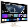 LG 32SR50F-W LED Monitor Plano MyView, 80 cm (31,5"), 1920 x 1080 pixels Full HD, Smart TV, 60Hz, HDMI, Altifalantes Integrados, Branco - 32SR50F-W - 8806084493507