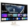 LG 32SR50F-W LED Monitor Plano MyView, 80 cm (31,5"), 1920 x 1080 pixels Full HD, Smart TV, 60Hz, HDMI, Altifalantes Integrados, Branco - 32SR50F-W - 8806084493507