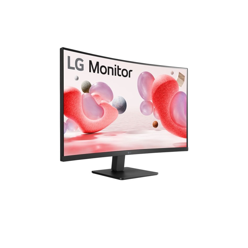 LG 32MR50C-B LCD Monitor Curvo, 80 cm (31,5"), 1920 x 1080 pixels Full HD, 100Hz, HDMI, Preto - 32MR50C-B - 8806084707628