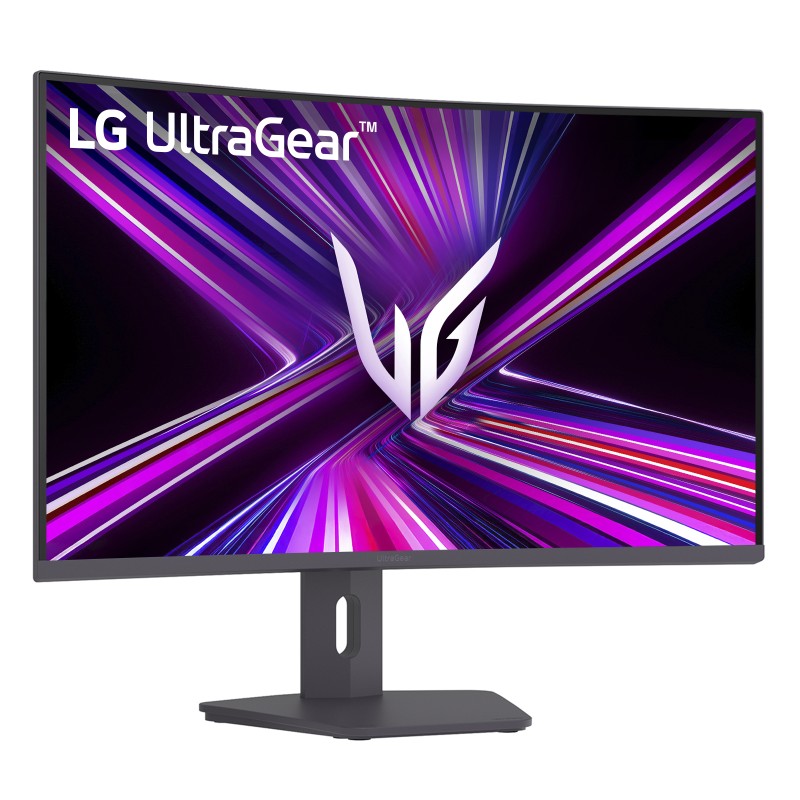 LG 32G600A-B VA Monitor Gaming UltraGear Curvo, 81,3 cm (32"), 2560 x 1440 pixels Quad HD, 180Hz, HDMI, Ajuste de Altura, Preto - 32G600A-B - 8806096565490