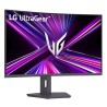 LG 32G600A-B VA Monitor Gaming UltraGear Curvo, 81,3 cm (32"), 2560 x 1440 pixels Quad HD, 180Hz, HDMI, Ajuste de Altura, Preto - 32G600A-B - 8806096565490
