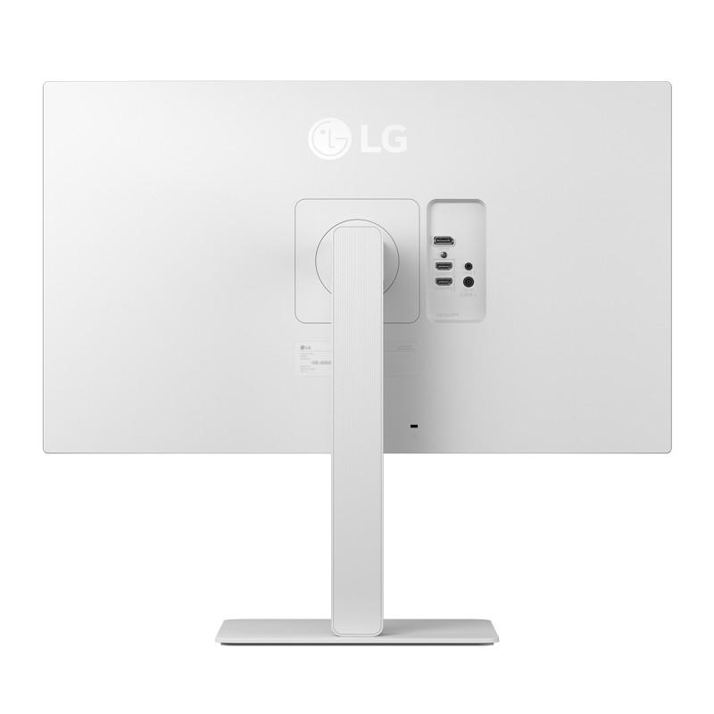 LG 27US550-W LCD Monitor Profissional UltraFine Plano, 68,6 cm (27"), 3840 x 2160 pixels 4K Ultra HD, 60Hz, HDMI, DisplayPort, Ajuste de Altura, Pivot, Branco - 27US550-W - 8806096253700