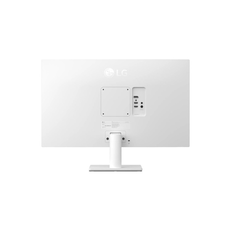 LG 27US500-W LCD Monitor Polivalente UltraFine Plano, 68,6 cm (27"), 3840 x 2160 pixels 4K Ultra HD, 60Hz, HDMI, DisplayPort, Ajuste de Inclinação, Branco - 27US500-W - 8806096167892