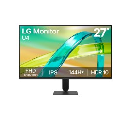 LG 27U411B-B LCD Monitor Plano, 68,6 cm (27"), 1920 x 1080 pixels Full HD, 144Hz, HDMI, Preto - 27U411B-B.AEU - 8806096833339